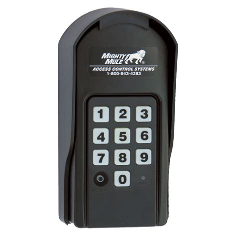 gate opener keypad